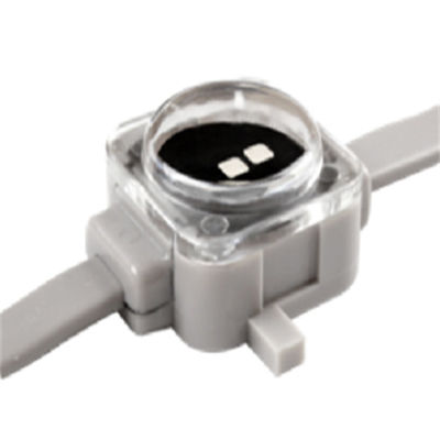 IP67 स्थायी अवकाश सजावट लाइट हाउस DC9V 0.5W 25 मिमी आउटडोर जलरोधक एलईडी बिंदु दीपक RGBW
