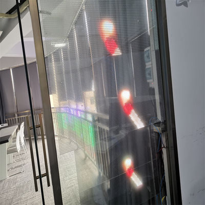 P16 LED Transparent Film Screen Flexible High Brightness High Resolution WE2121RGB-IC Naked Eye LED Crystal Film Screen