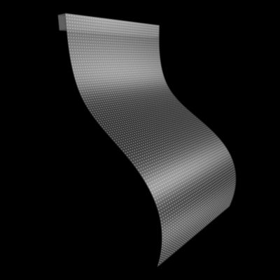 Customizable OLED Transparent Advertising Screen P16 DC5V 16bit WE2121 RGB LED for Indoor