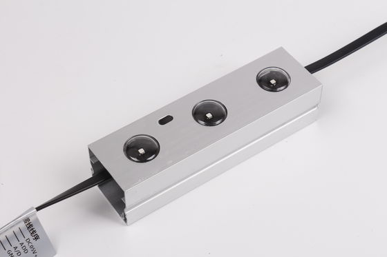 Outdoor Waterproof Eaves Lighting Track Christmas Holiday Decoration RGB LED Pixel Light IP67 Pixel Led Point Light