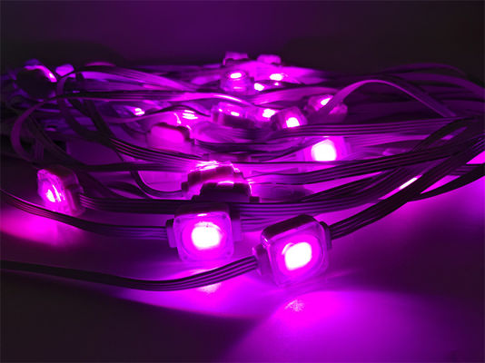 1.5w 12v colorful upgraded smart 25mm outdoor Christmas decorative string lights