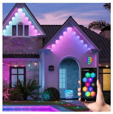 Waterproof Rgb Decorative Holiday Eaves Led Christmas Point Light For Eave Ip Rating IP67