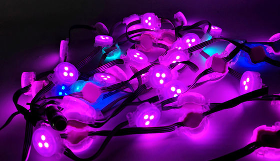 DMX 512 Controller LED Strip Light 6m Length For Garden Park Lighting PC Material