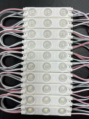 एल्यूमीनियम मिश्र धातु 3LED IP67 वाटरप्रूफ आउटडोर एलईडी मॉड्यूल 2W SMD3030 विज्ञापन उज्ज्वल वर्ण