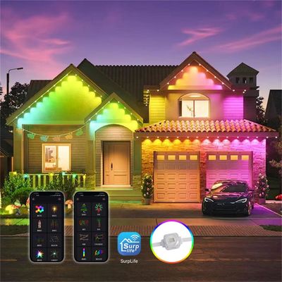 20mm 0.4W RGB DC12V LED House Eaves Light with 160 Degree Lighting Angle