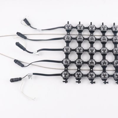 Flexible Outdoor LED Mesh Screen P50 P100 P150 P200 With DMX512 Control Method