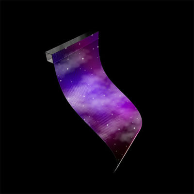 Flexible Transparent Indoor Advertising Decoration LED Transparent Screen XH-JHP-P6 Full Color