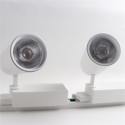 उच्च ल्यूमेन इनडोर रेल लाइट 40w 24v क्रिसमस वाणिज्यिक रिमोट कंट्रोल आरजीबीडब्ल्यू दीवार पर घुड़सवार सतह पर घुड़सवार स्थापना के लिए