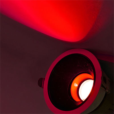 Embedded Multi-Mode LED Spotlight Sharp LED Indoor Lighting Circular Square AC100-240V