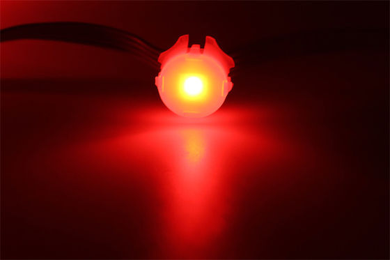 20 मिमी एलईडी पॉइंट लाइट सोर्स एड्रेस करने योग्य रंग IP67 DC12V स्मार्ट कंट्रोल पॉइंट लाइट आउटडोर स्थायी एलईडी लाइट मॉड्यूल