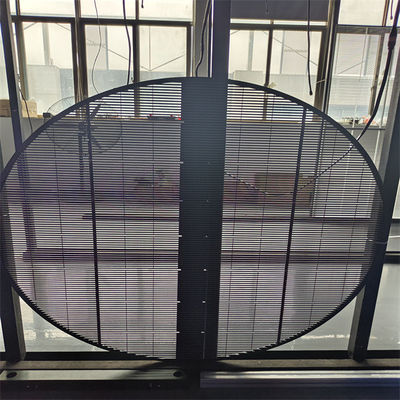 Outdoor P2.6 Full Color LED Grille Screen IP65 Transparent Shopping Malls and Subway Display