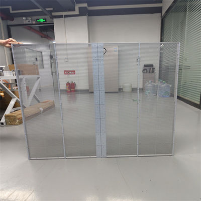 IP67 Led  Media Player  P2.6 -5.2  Glass TV Video Billboard Wall Advertising Window Building Transparent Led  Grille Screen