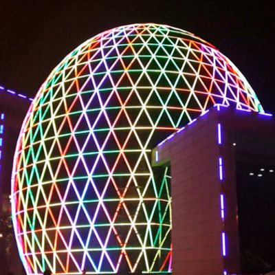 छुट्टी कार्यक्रम सजावट के लिए एलईडी पॉइंट लाइट डीसी24v 50 मिमी IP67 RGB RGBW प्रोग्रामेबल