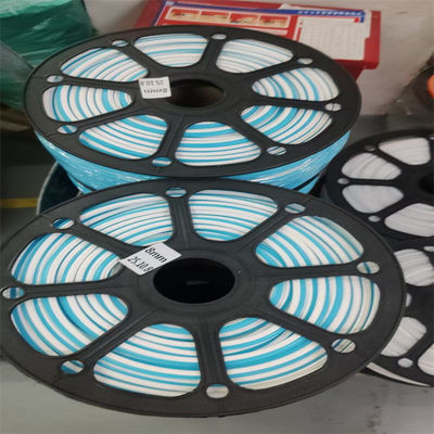 बहु-रंगीन आरजीबी एलईडी नीयन पट्टी प्रकाश 12V IP65 जलरोधक सजावटी प्रकाश व्यवस्था