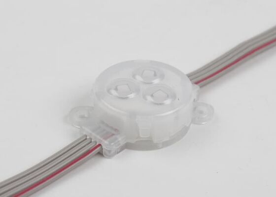 30मिमी डीसी12वी आउटडोर आरजीबी एलईडी पॉइंट लाइट आईपी67 वाटरप्रूफ एलईडी पिक्सेल लाइट