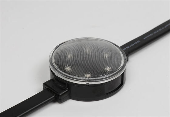 50मिमी IP67 RGBW SMD3535 2W LED पॉइंट लाइट रंग-बदलने वाली सजावटी रोशनी बगीचे या इमारत के लिए