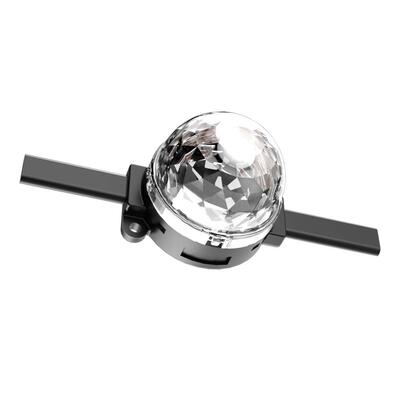 एलईडी पॉइंट लाइट सोर्स आउटडोर आईपी67 12V 1W लंबी दूरी वाटरप्रूफ 40mm पिक्सेल आरजीबी