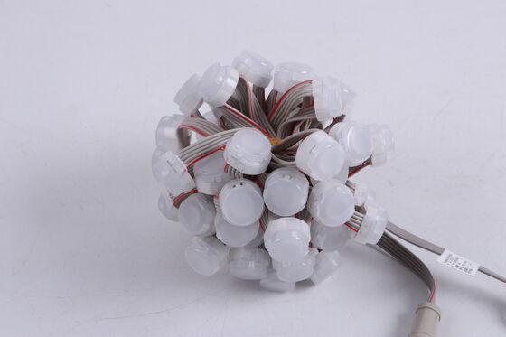 19.83मिमी 12V आईपी67 0.3W वाटरप्रूफ एलईडी पॉइंट लाइट फ्लेक्सिबल 120 बीम एंगल पीसी मटेरियल लाइटिंग