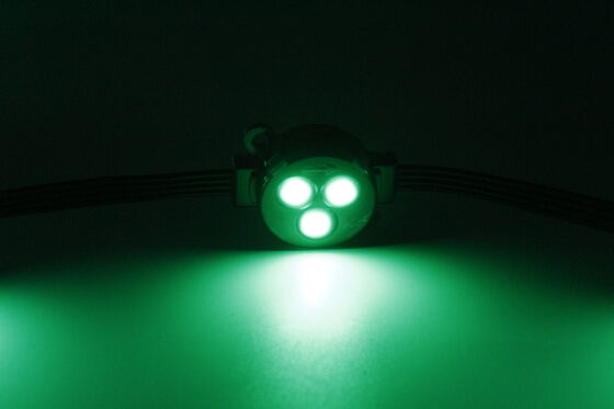 30mm 12V SMD3535 IP67 0.75W जलरोधक एलईडी बिंदु प्रकाश लचीला 120 बीम कोण पीसी सामग्री प्रकाश व्यवस्था