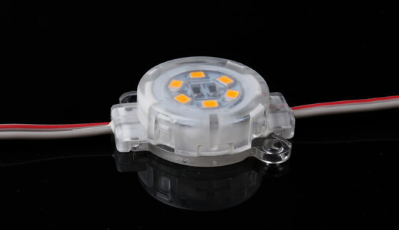 IP67 वाटरप्रूफ 30 मिमी DC12V SMD3535 1800K-6500K एलईडी पॉइंट लाइट लचीला पीसी सामग्री प्रकाश व्यवस्था