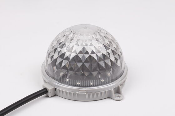 IP67 वाटरप्रूफ 104mm DC24V RGB LED पॉइंट लाइट फ्लेक्सिबल पीसी मटेरियल लाइटिंग