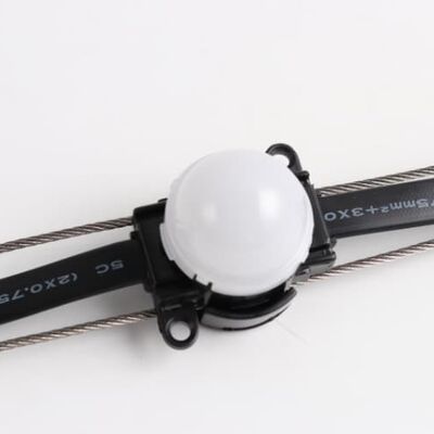30mm DC12V SMD3535 IP67 वाटरप्रूफ एलईडी पॉइंट लाइट पीसी सामग्री लचीली रोशनी