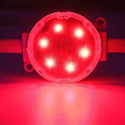 लचीली पीसी सामग्री एलईडी पॉइंट लाइट 50 मिमी व्यास IP67 जलरोधक 24V SMD3535 इनडोर और आउटडोर प्रकाश व्यवस्था के लिए उपयुक्त