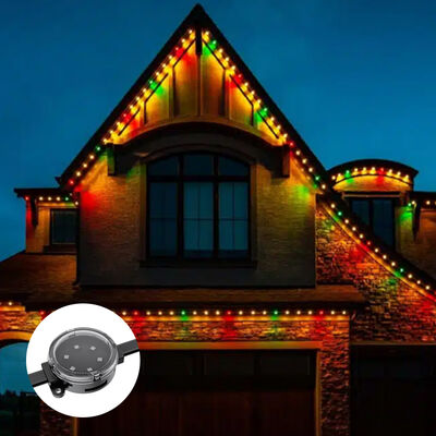 Smart Control IP67 Led Outdoor Eaves Light RGBW Waterproof DC48v PC Material Led Point Light Source