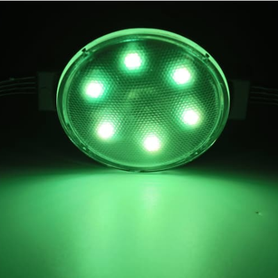 50 मिमी DC24V SMD3535 IP67 वॉटरप्रूफ एलईडी पॉइंट लाइट एल्युमीनियम हाउसिंग फेकाडे सजावट