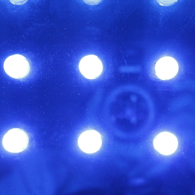 आउटडोर भवन के अग्रभाग के लिए IP67 वॉटरप्रूफ 12mm RGB SMD5050 LED पिक्सेल डॉट लाइट