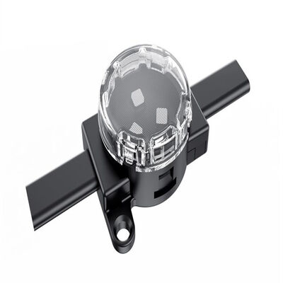 DC48V RGBW Full Color DMX512 Controllable LED Point Light Source Anchor Nail Light for Building Facade