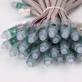 चैनल लेटर के लिए चमत्कार बीन 12MM 6898 IC एलईडी पिक्सेल RGB DC 5V 0.3W वाटरप्रूफ IP67