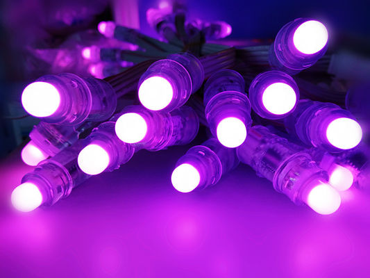 12V RGB फुल कलर IC16716 0.3W LED पिक्सेल लाइट