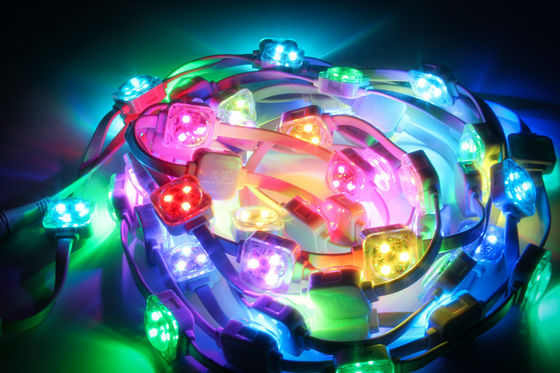 फैक्टरी प्रत्यक्ष बिक्री 25mm चमत्कार बीन ब्रांड RGB एलईडी पिक्सेल पूर्ण रंग
