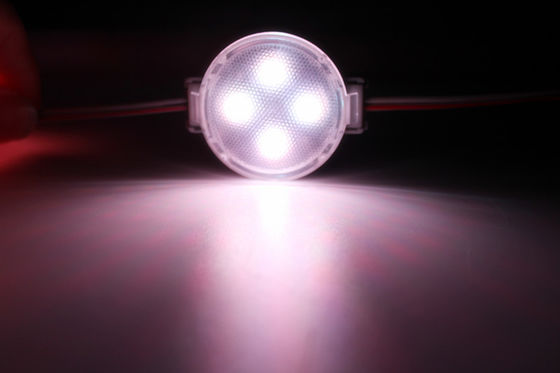 प्रोग्रामेबल 100LM / W 40mm IP65 0.9W 15V RGB LED पिक्सेल