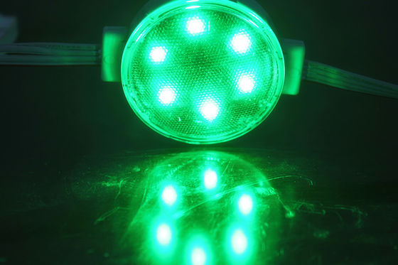 पीसी शेल फुल कलर 1.5W DC 24V 50mm IP65 LED पिक्सेल लैंप