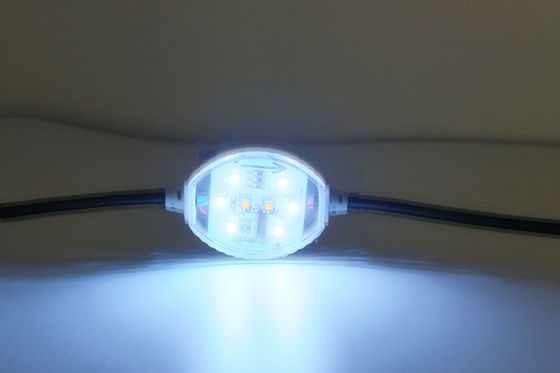 120 ° कोण 1.5W 24V 60mm IP65 RGBW LED पिक्सेल