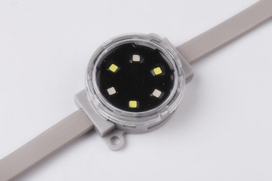 वाटरप्रूफ IP67 फुल कलर 40mm 12V 1W RGB LED पिक्सेल
