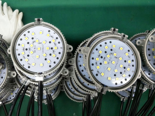IP65 वाटरप्रूफ फुल कलर 100MM 5W 24V RGB LED पिक्सेल