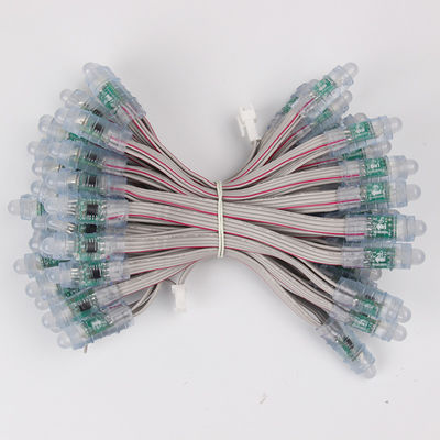 DC5V 6898RGB 12mm LED पिक्सेल लाइट आउटडोर वाटरप्रूफ विज्ञापन फ्लेक्स स्ट्रिंग