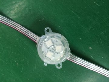 3pcs 5050 एसएमडी के साथ डीसी 24V 9 मिमी एकल रंग एलईडी पिक्सेल विज्ञापन साइन मॉड्यूल