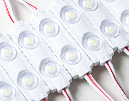 साइनेज के लिए 12v 0.72W इंजेक्शन एलईडी मॉड्यूल SMD2835 IP67 160 डिग्री: